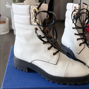 Stuart Weitzman Lexy Snow Lace up Boot